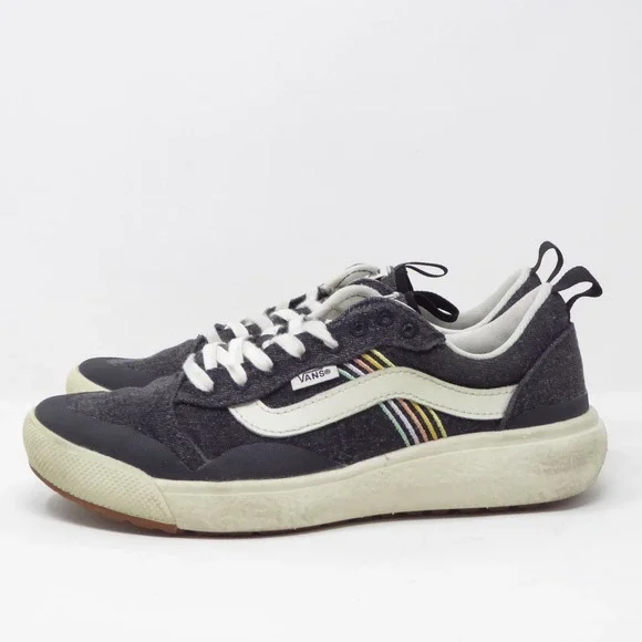 Vans Womens Ultrarange Exo SE Denim Rainbow Lace Up Sneakers Size 7.5 Blue - Picture 3 of 9